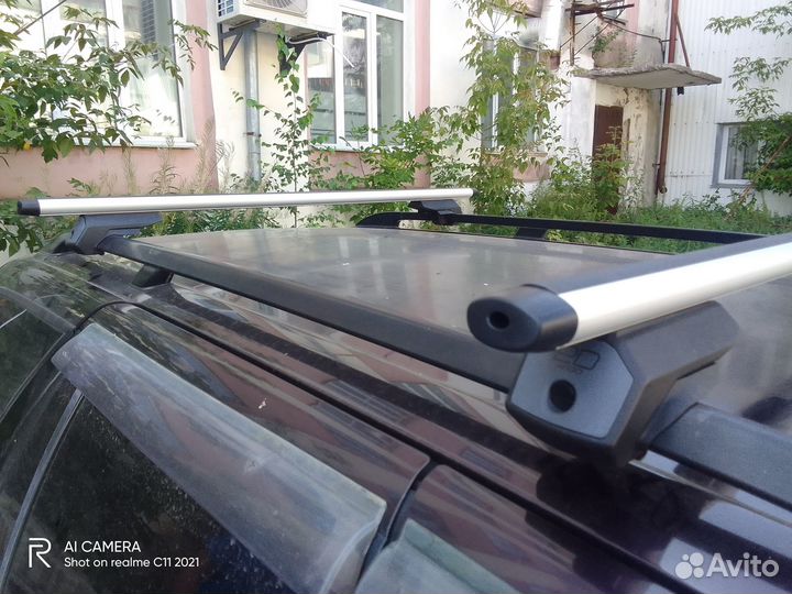 Багажник на рейлинги на Парковом
