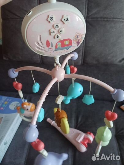 Мобиль на кроватку crib dell
