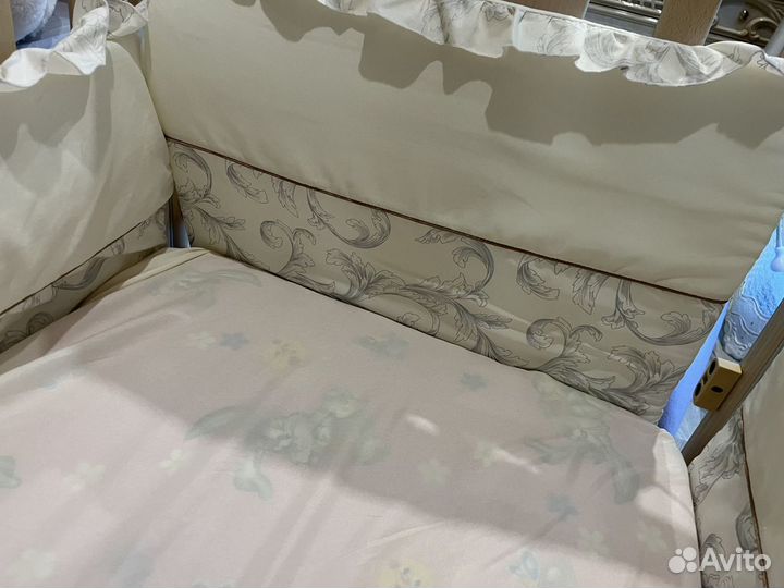 Комплект «Бортики + постельное белье»