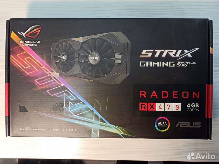 Asus RX 470 4Gb strix gaming