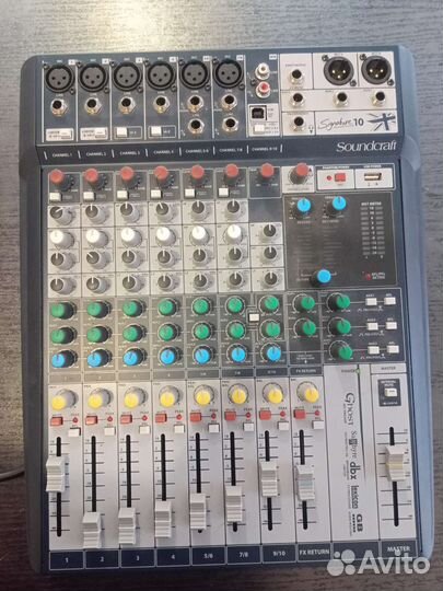 Микшерный пульт Soundcraft Signature10