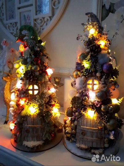 Ёлочка новогодняя с подсветкой