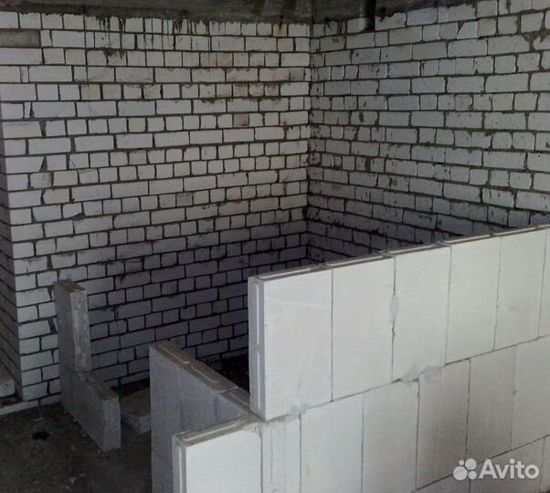 Монтаж перегородок из газоблоков, пгп, кирпича