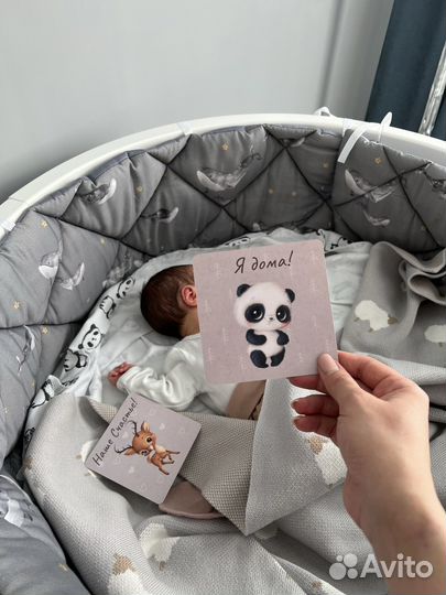 Бортики в детскую кроватку