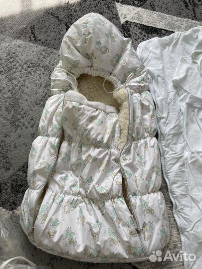 Конверт на выписку зимний овчина