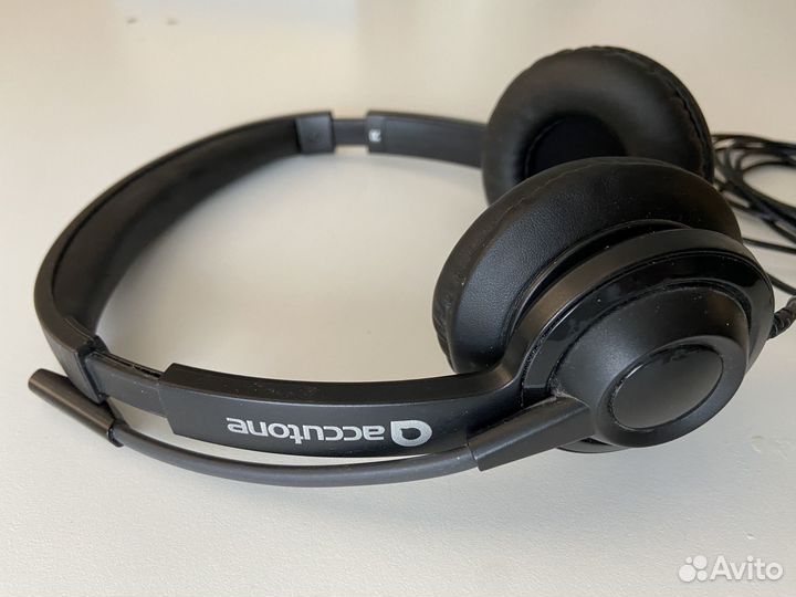 Наушники с микрофоном Гарнитура Accutone MB210