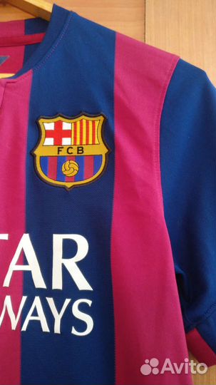 Винтажная Футбольная Футболка Барселона 2014-2015