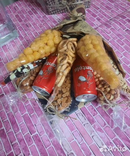 Мужской букет подарок на 23 февраля