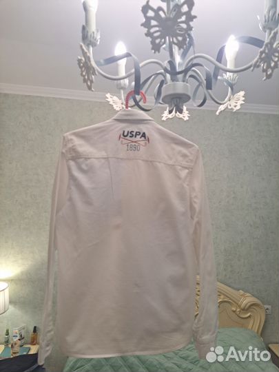 Рубашка детская для мальчиков u.s.polo 10-11 лет