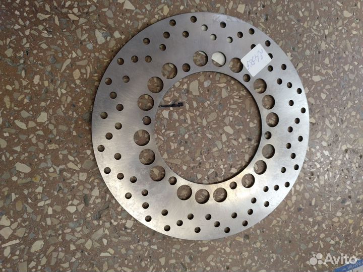 JS150-20-4 диск тормозной передний 125c, 150-3