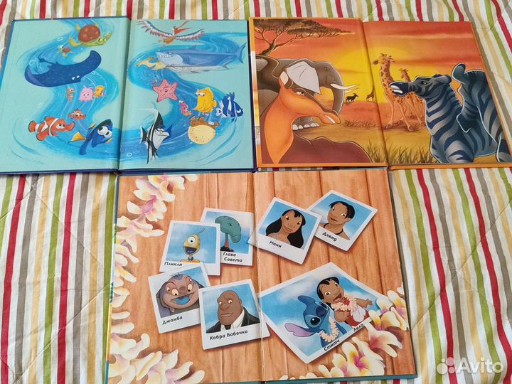 Книги для детей Disney любимые сказки