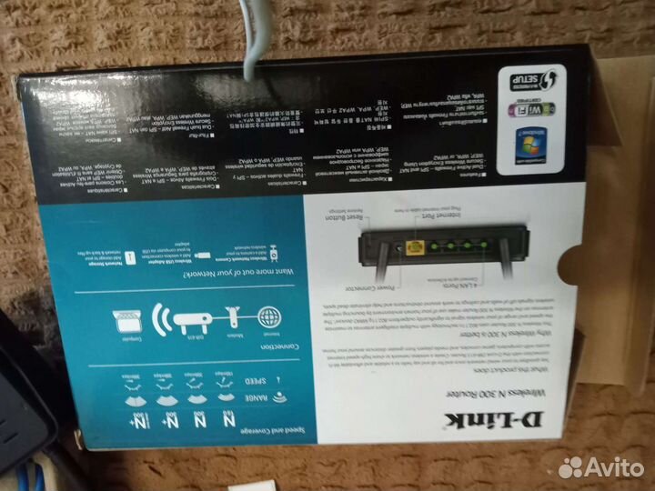 Факс модем, радиопередатчик D-Link Wireless 300 Ro