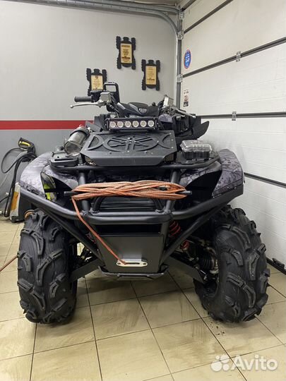 Тюнинговые алюминиевые бамперы yamaha grizzly
