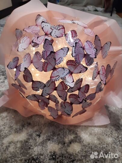 Букет из бабочек