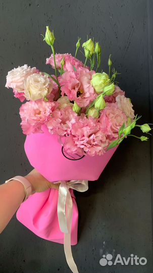 Эустома букет