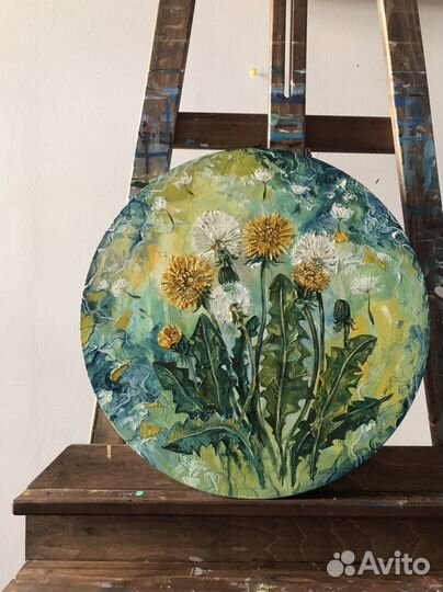 Картина маслом на холсте 