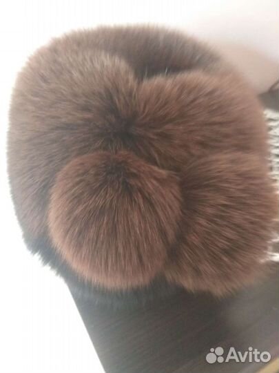 Шапка песец