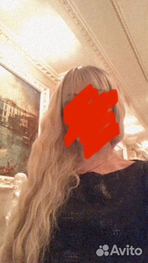 Парик на сетке натуральный