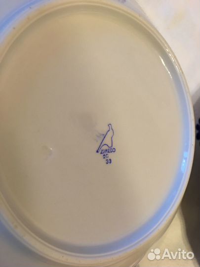 Сервиз столовый Сирень Дулево СССР