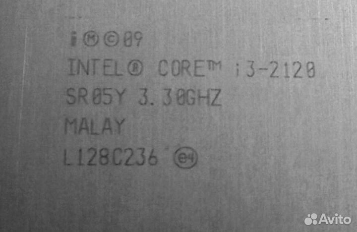 Процессор Core i3 2120