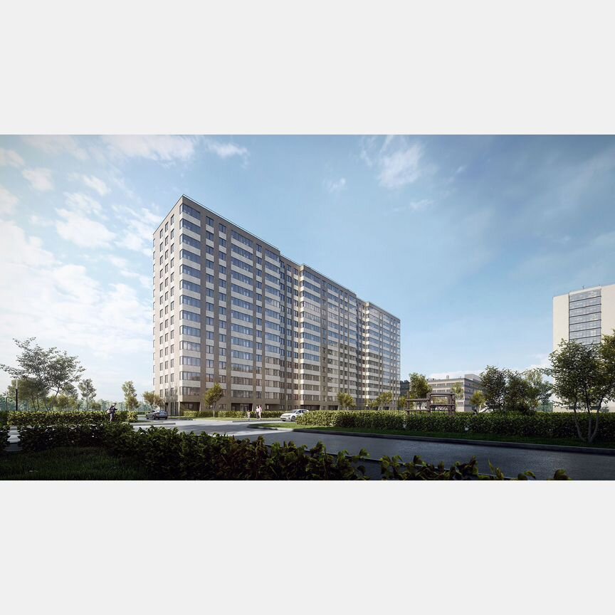 1-к. квартира, 40,4 м², 8/16 эт.