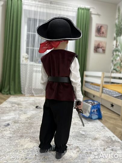 Костюм пирата детский аренда 98-116