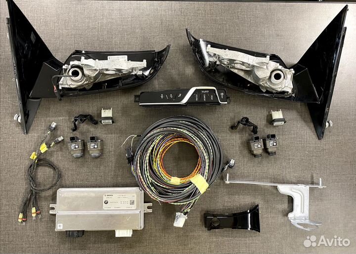 BMW G30,G01,G02 Круговой обзор комплект под Ключ