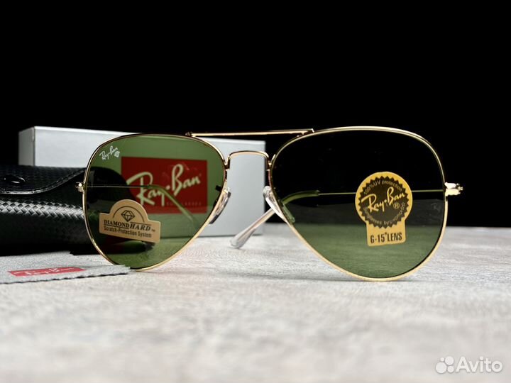 Солнцезащитные очки ray ban aviator