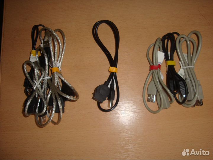 USB удлинители штекер-гнездо 60 70 см и 1метр