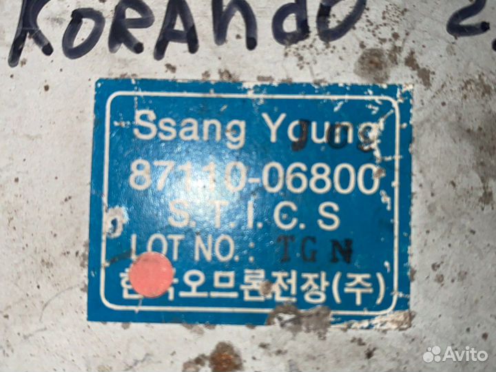 Блок управления SsangYong Korando