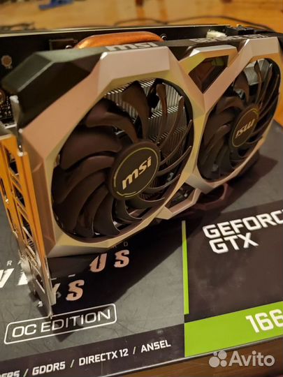 Видеокарта GTX 1660 6gb