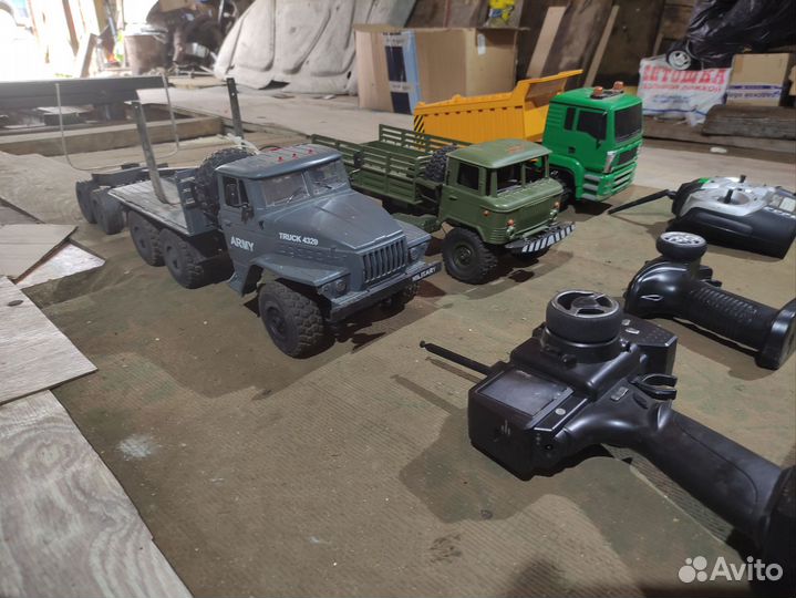 Урал 4320 масштаб 1:16 газ-66