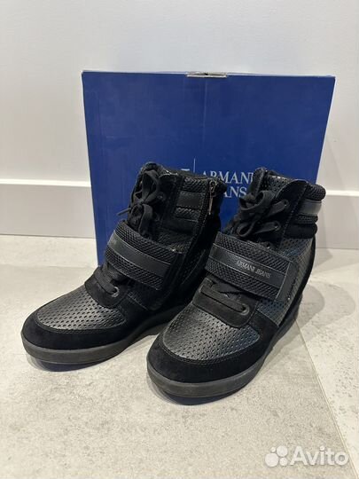 Сникерсы кроссовки кеды Armani Jeans 38