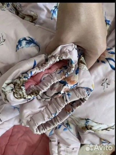 Зимний костюм для девочки 92