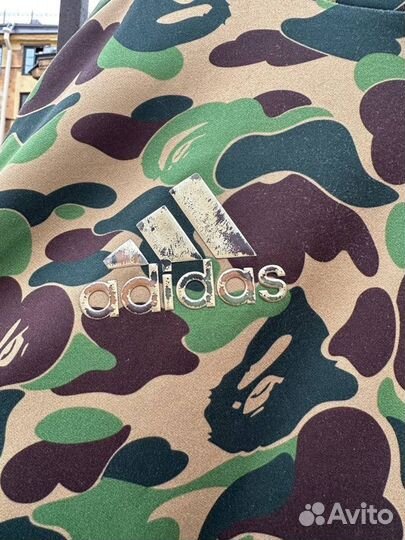 Зип худи adidas bape оригинал