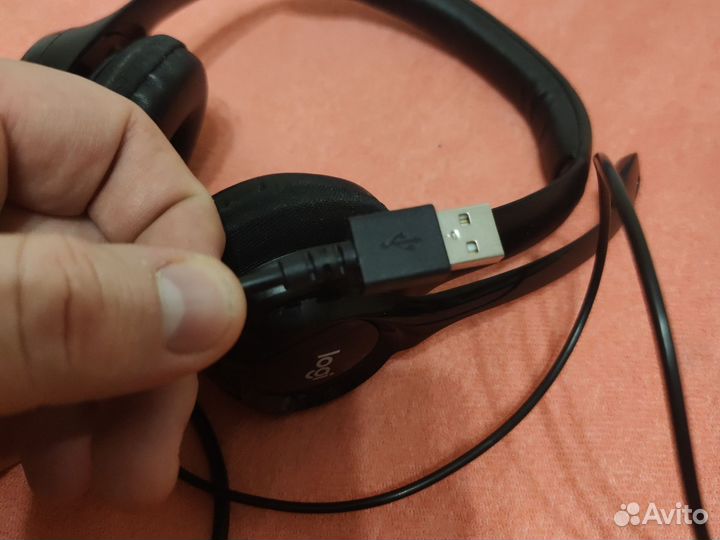 Гарнитура Logitec h390 usb