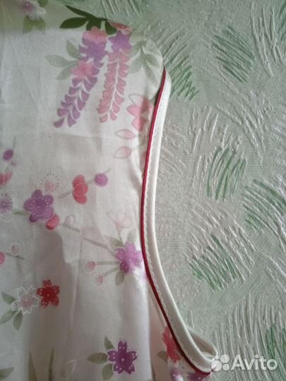 Платье шёлк в японском стиле