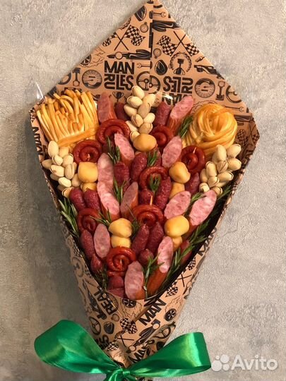 Съедобные букеты мужской букет