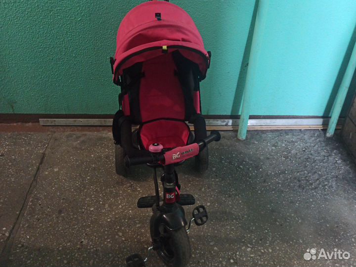 Детский велосипед с ручкой бу