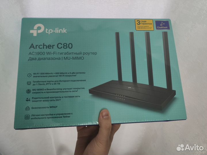 Интернет Роутер TP-Link archer C80 AC1800