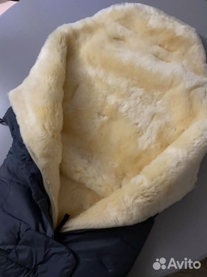 Конверт в коляску на овчине