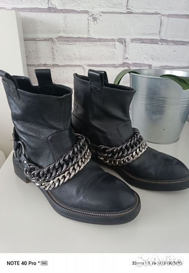 Полусапоги натуральная кожа