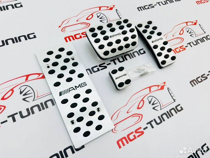 Накладки на педали Mercedes AMG на GLE-Class W166
