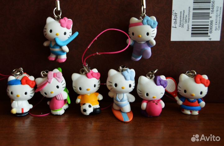 Фигурки Киндер Hello Kitty Коллекция N3 