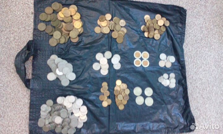 Монеты Гкчп-1991г-92г-93г-10к-50к-1р-5р-10р-20р-50