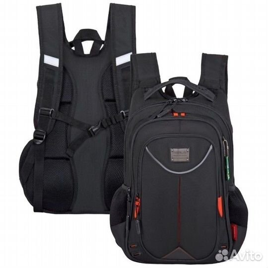 Рюкзак молодежный 41 х 26 х 15 см, эргономичная сп