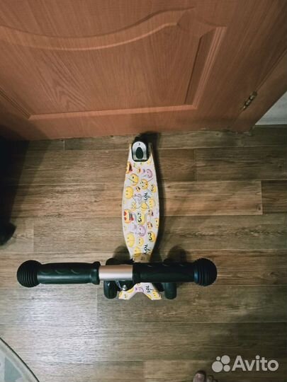 Самокат детский трехколесный складной