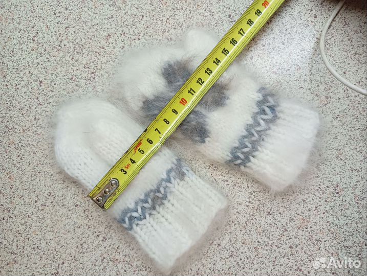 Продам новые варежки из козьего пуха