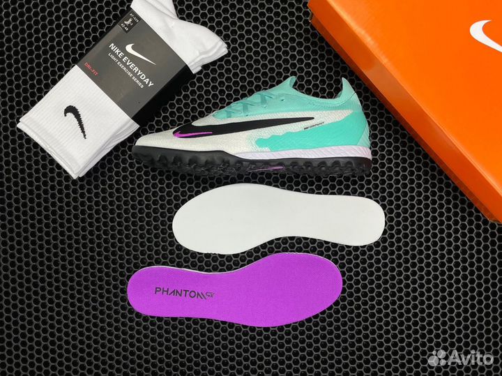 Сороконожки nike phantom gx elite tf