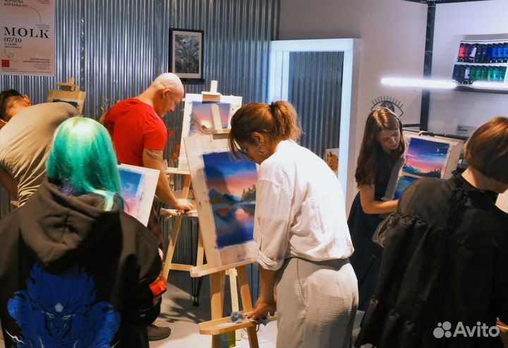 Мастер-классы по живописи и керамике